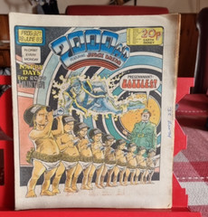 2000 AD Prog No 321 – 18th June 1983 Alan Moore, Judge Dredd, Rogue Trooper