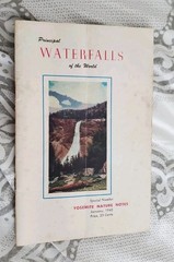 Yosemite Nature Notes Waterfalls of the World Booklet Brockman January 1945