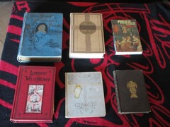 Lot of 6 Poetry & Prose Vintage Hardcover Books early – mid 19th/20th Century