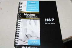 H&P notebook – Medical History and Physical notebook, 100 medical templates w…