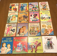 Vintage Junior Elf Rand McNally & Tell a Tale Whitman Children’s – 16 Books