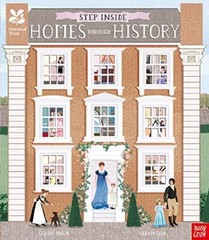 National Trust: Step Inside Homes Through History by Goldie Hawk Book The Fast