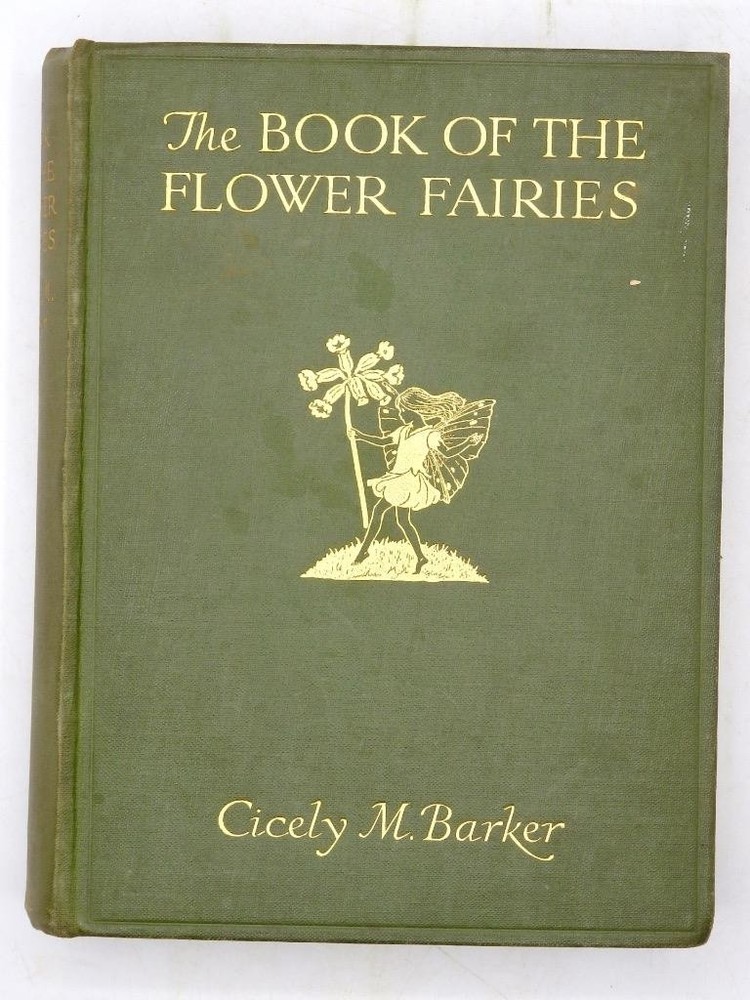 THE BOOK of THE FLOWER FAIRIES by Cicely Mary Barker – Very Clean Volume c1927