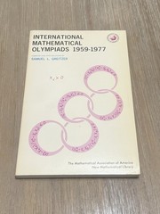 Hungarian Problem Book 1; Translated By Elvira Rapaport 1963 SC