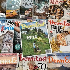 Down East Magazine 2021 2022 LOT OF 15 Maine Ocean Scenic Ephemera