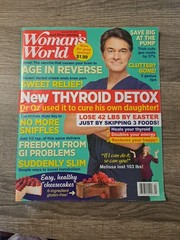 Woman’s World January 28, 2019 Dr OZ Thyroid Detox Metabolism Boost