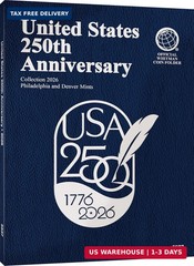Official Whitman® Coin Folder – United States 250th Anniversary Collection: 2026