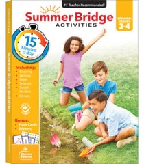Summer Bridge ActivitiesÂ®, Grades 3 – 4 – Paperback – VERY GOOD