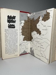 Vintage (1976) “Adolf Hitler” books by John Toland, Volumes I & II, HC/DJ