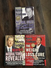 Kevin Trudeau Book Lot Natural Cures More Cures Revealed Weight Loss Cure