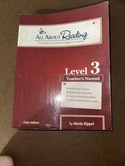 All About Reading Level 3 Teachers Manual