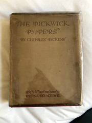 VINTAGE 1900s The Pickwick Papers Charles Dickens, Illus. Frank Reynolds (HC)