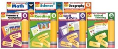2nd Grade 7-Subject Workbook Bundle Homeschool Curriculum 2