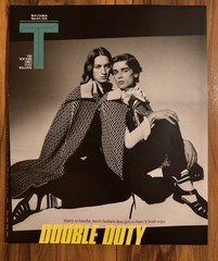 New York Times T Style Magazine — Men’s Fashion Issue March 8, 2026