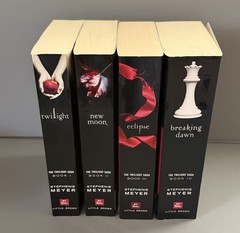 The Twilight Saga Books 1-4 By Stephenie Meyer 1st Paperback Ed New Moon Eclipse
