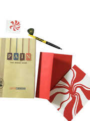 Third Man Records Jack White Stripe PAIN Book, Card, Pen, Guitar Pick, Sticker