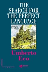THE SEARCH FOR THE PERFECT LANGUAGE (THE MAKING OF EUROPE) By Umberto Eco *Mint*