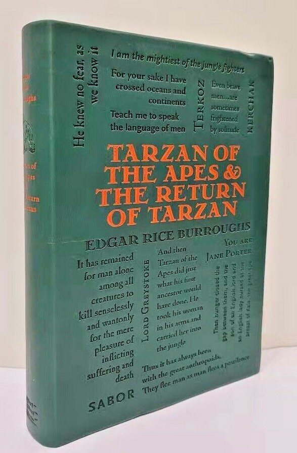 TARZAN OF THE APES & RETURN OF TARZAN Edgar Rice Burroughs Flexi Bound Brand NEW