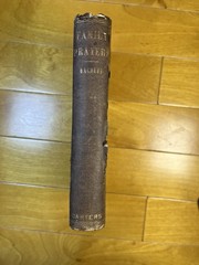 1866 Victorian Family Prayers John R Macduff Antique Christian Book