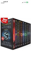 The Witcher Complete Series By Andrzej Sapkowski 8 Books Box Set Collection – PB