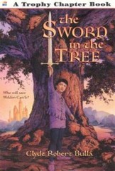 The Sword in the Tree (Trophy Chapter Book) – Paperback – GOOD