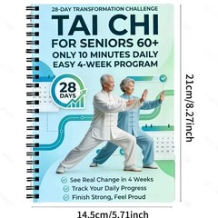 Tai Chi for Seniors: 28-Day Plan for Balance, Strength & Fall Prevention Book
