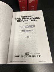 Rutter Practice Guide Federal Civil Procedure Before Trial 2026 Edition