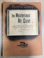 The Mysterious Mr. Quin Bestseller Library No. 9 Agatha Christie c1938 Spivak