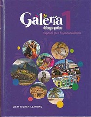 Galeria 1 Student Edition – Hardcover, by Blanco – Very Good