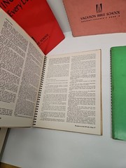Vintage Vacation Bible School Teacher’s Books Church Convention Press 60s