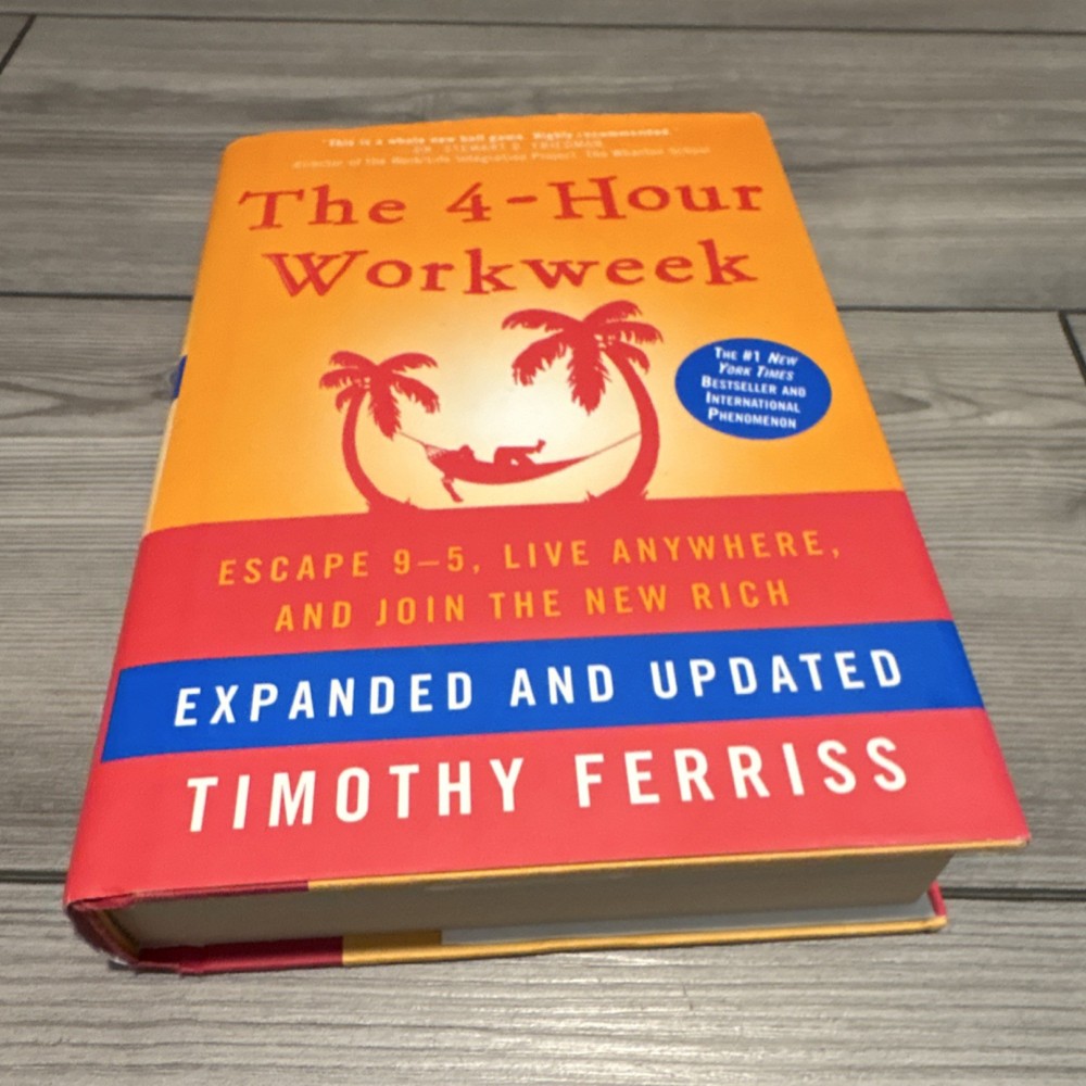 Timothy Ferriss The 4-Hour Workweek Expanded & Updated Hardcover Crown Archetype