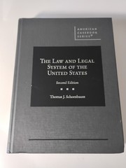 The Law and Legal System of the United States