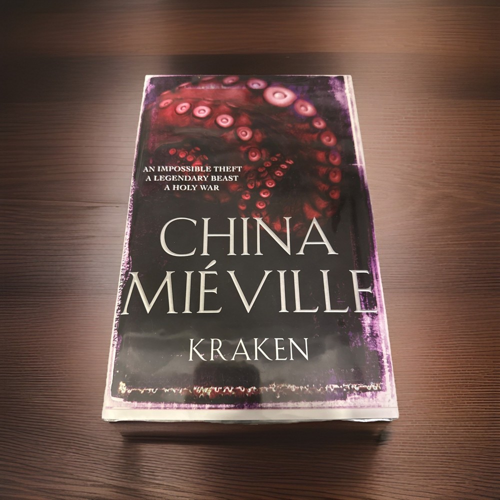 Kraken – China Miéville – Signed UK First Edition HCDJ New Weird Urban Fantasy