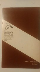 Jane Austen EMMA Riverside Editions 1957 Paperback Vintage 380 Pages
