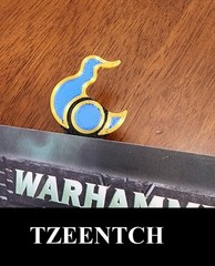 Multicolor Warhammer 40k Bookmarks (Your choice of 3 included)