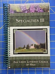 Elk Creek Lutheran Church Of Hale Specialties Cookbook Osseo Wisconsin 182 pages