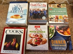 America’s Test Kitchen 6 Cookbook Lot; See Pictures for Details!!!