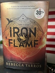 Iron Flame Hardcover Rebecca Yarros Target Edition