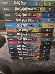 DOG MAN Series Complete Collection Set Books 1-14- Dav Pilkey (GREAT CONDITION)