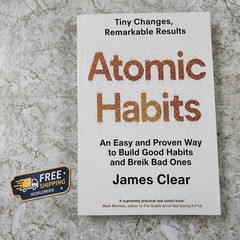 Atomic Habits BY James Clear – Proven Habit-Building Guide, Bestselling Book