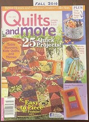 YOU PICK – QUILTS AND MORE MAGAZINE from B H & G, 2006-2020, $2.99-$5.99