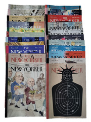 Lot Of 22, The New Yorker Magazines, (6) 2025, 16 (2026), Incomplete, Used
