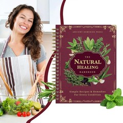 250x176x10mm Human Health Guide Book Plant Theme Eating Recipe Spiral Binding Na
