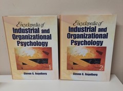🔥 Like New – Encyclopedia of Industrial and Organizational Psychology Vol 1 & 2