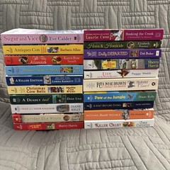 Cozy Mysteries Paperback lot of 20 Books – Mixed Authors
