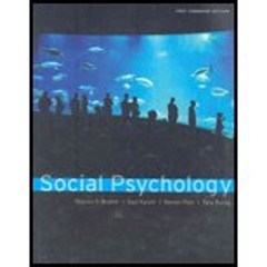 Social Psychology Richard J., Burke, Tara, Kassin, Saul, Fein, St