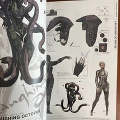 Metal Gear Solid 4 Guns of the Patriots Art Book Illustration