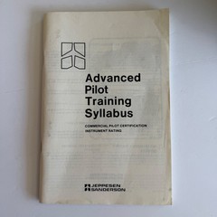 Jeppesen Sanderson Advanced Pilot Training Syllabus Commercial Instrument Rating
