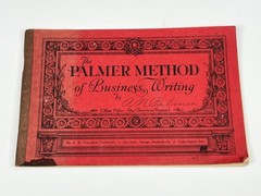 The Palmer Method of Business Writing 1920s Revised Edition Penmanship Book