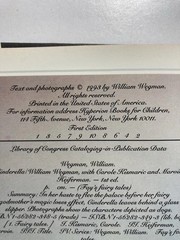 WILLIAM WEGMAN Lot of 2 First Edition Hardcovers: “CINDERELLA” & “PUPPIES”